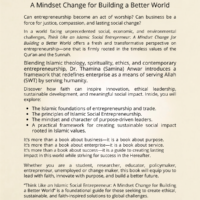 Think Like an Islamic Social Entrepreneur: A Mindset Change for Building a Better World
